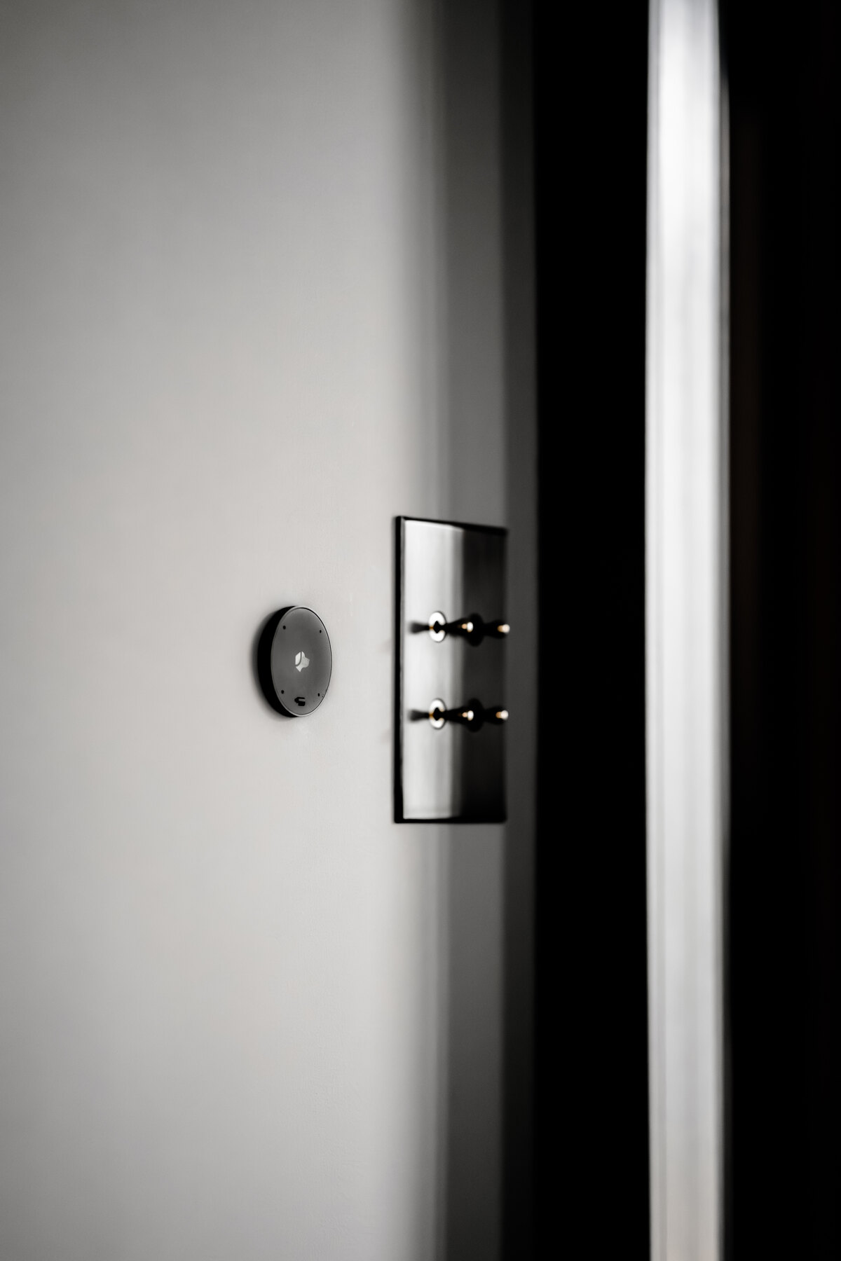 Smart home climate and lighting control interface